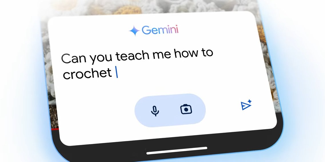 Gemini Live дає поради і спрощує використання сервісів Google (Фото: Google)