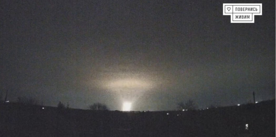 Russians attacked Dnipro with an intercontinental ballistic missile on Nov. 21. (Photo: Повернись живим/Telegram)