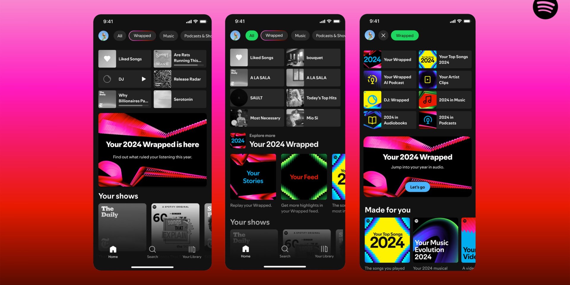 В этом году Spotify усовершенствовала Wrapped с помощью искусственного интеллекта (Фото: Spotify)