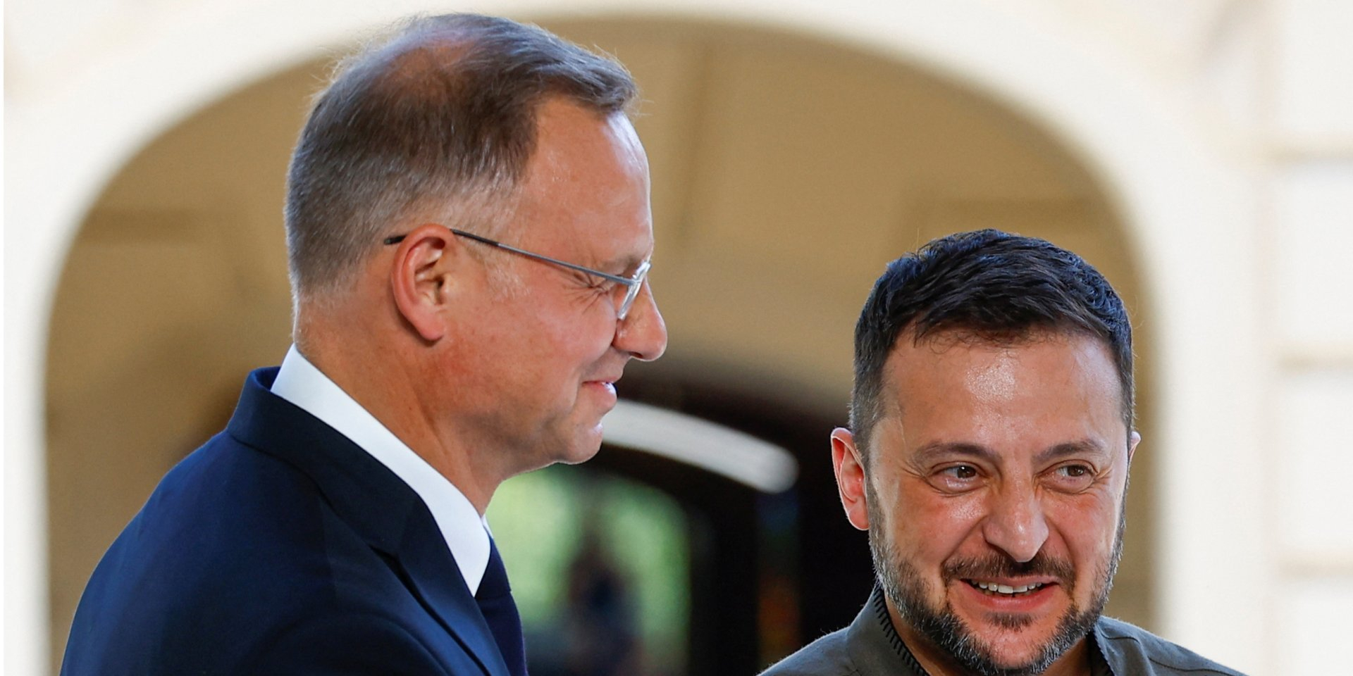 Polish President Andrzej Duda and his Ukrainian counterpart Volodymyr Zelenskyy (illustrative photo) (Photo: REUTERS/Valentyn Ogirenko)