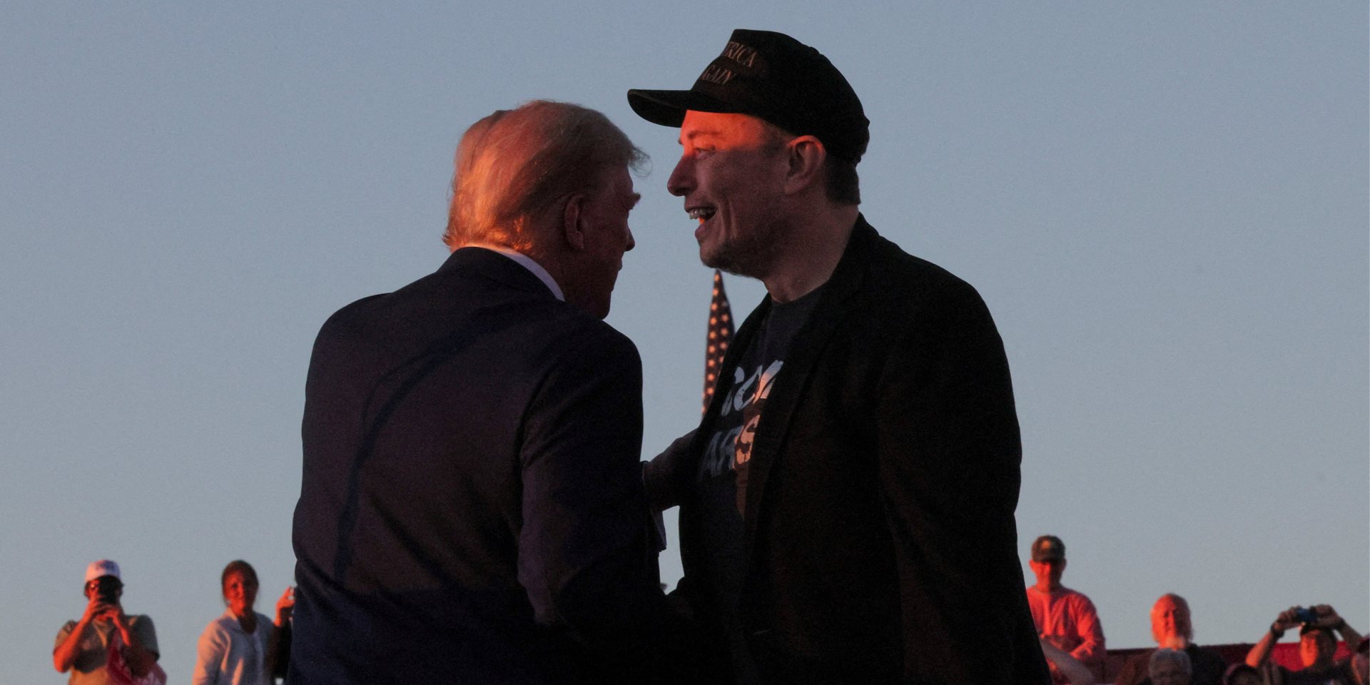 Дональд Трамп відкинув ідеї про те, що Ілон Маск узурпує його владу (Фото: REUTERS/Brian Snyder)