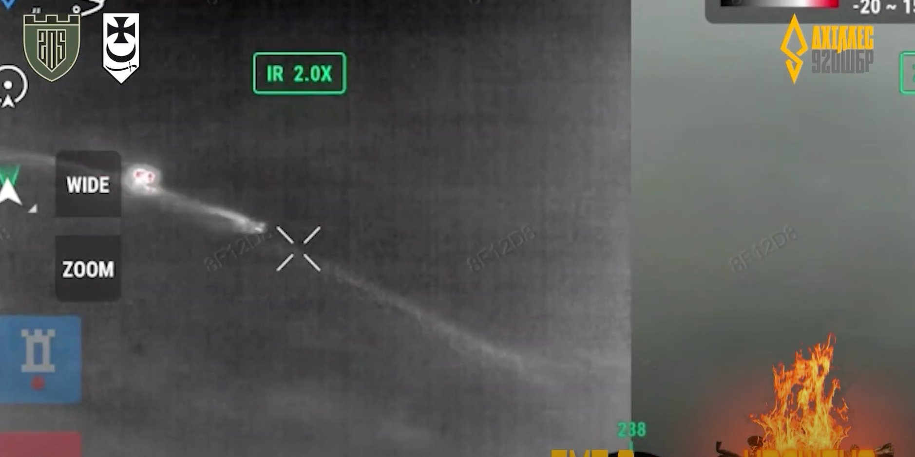 Ukrainian Armed Forces repel another Russian attack (Photo: Screenshot of the video / UAV Systems Achilles Battalion)