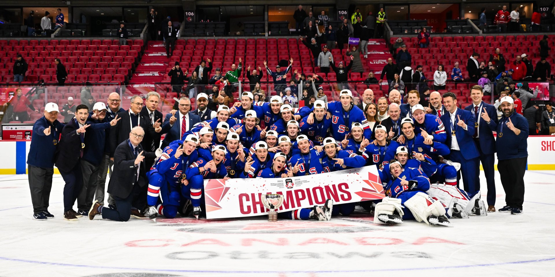 ЧС-2025 виграла збірна США (Фото: x.com/usahockey)