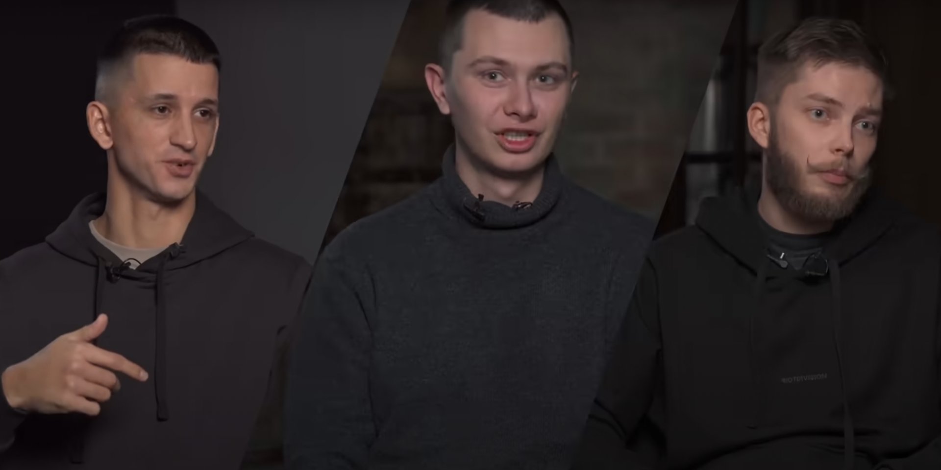 Украинские защитники после плена (Фото: Скриншот видео YouTube RAMINA)
