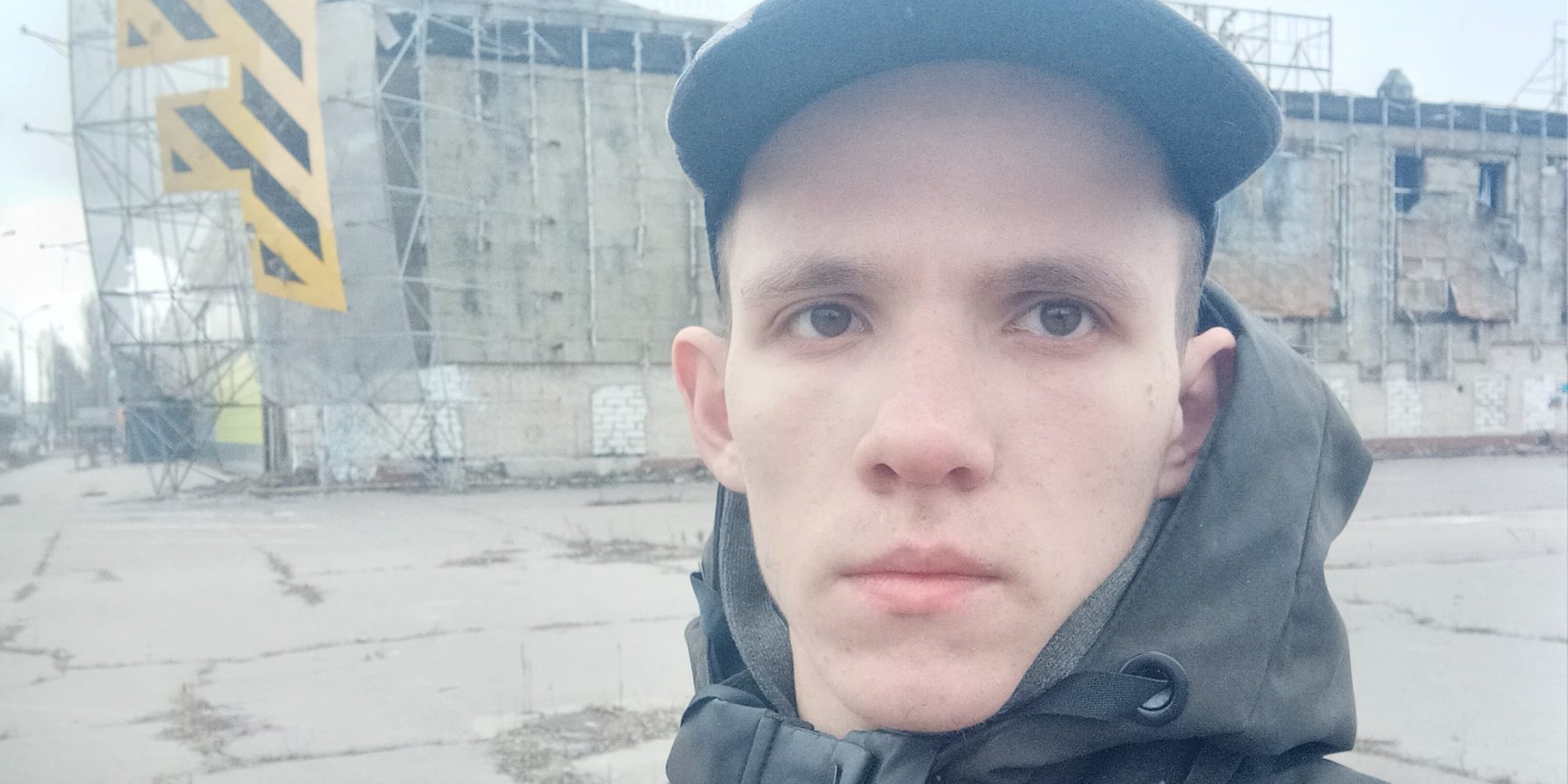 Павло Матвієць допомагав відновлювати Херсон (Фото: Facebook Паша Матвиец)