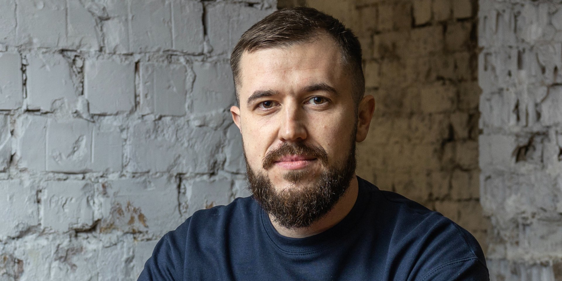 Михаил Кмитюк, командир отдельного отряда беспилотных систем специального назначения Тайфун Национальной гвардии (Фото: Александр Медведев / NV)