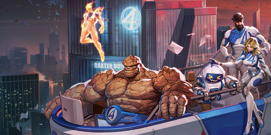 У Marvel Rivals почали додавати героїв з Фантастичної четвірки (Фото: Marvel Rivals / X)
