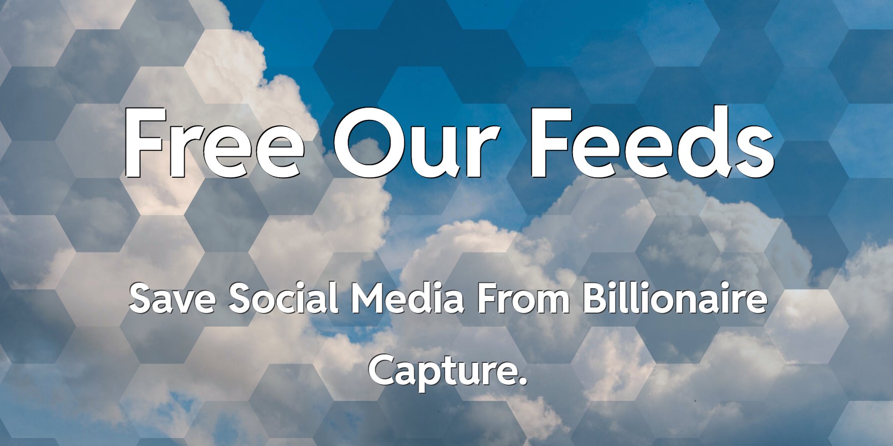 Новая инициатива хочет привлечь 30 миллионов долларов США (Фото: Free Our Feeds)