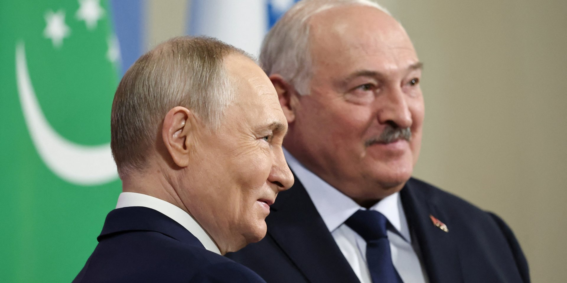 Russian dictator Vladimir Putin and self-proclaimed Belarusian President Alexander Lukashenko (Photo: Sputnik/Alexander Kazakov/Pool via REUTERS)