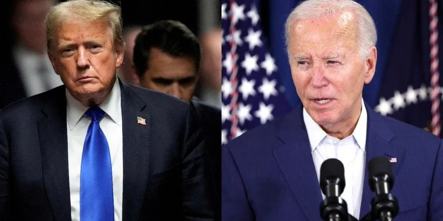 Donald Trump and Joe Biden (Photo: Seth Wenig/Tom Brenner/REUTERS)