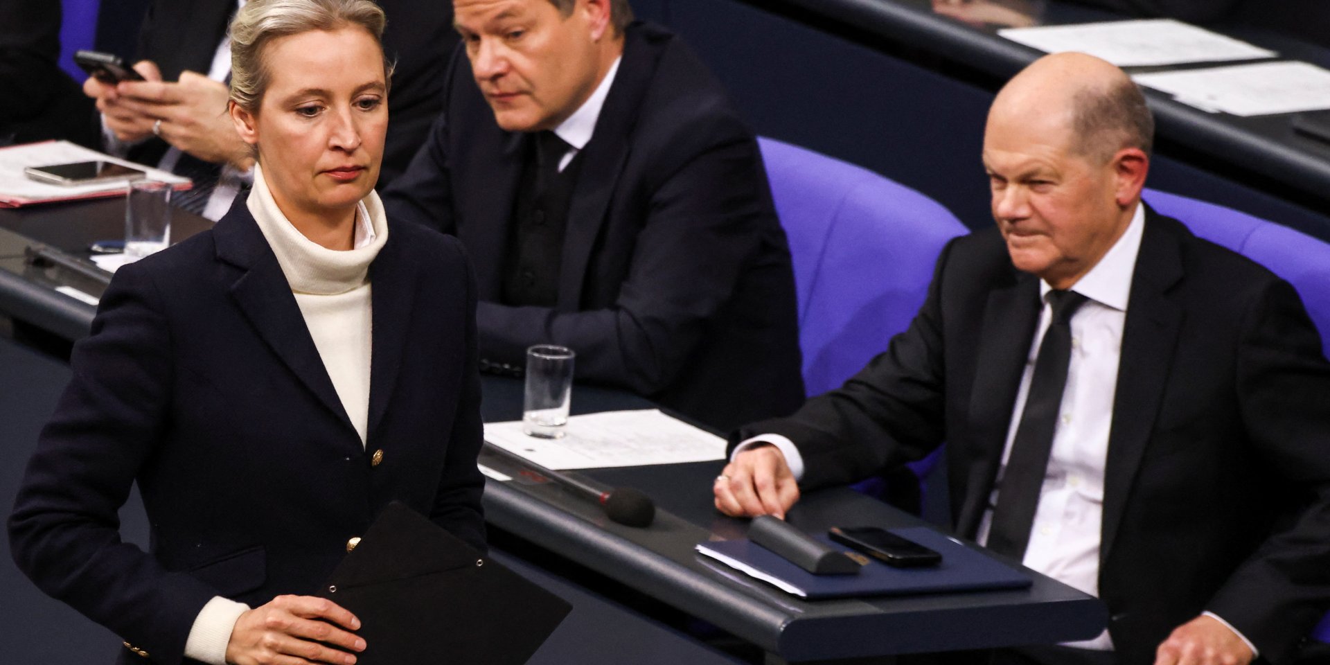Лидерка AfD Алис Вайдель стремится заменить на посту канцлера политиков-демократов и стать главным лицом ультраправых Европы (Фото: REUTERS/Liesa Johannssen)