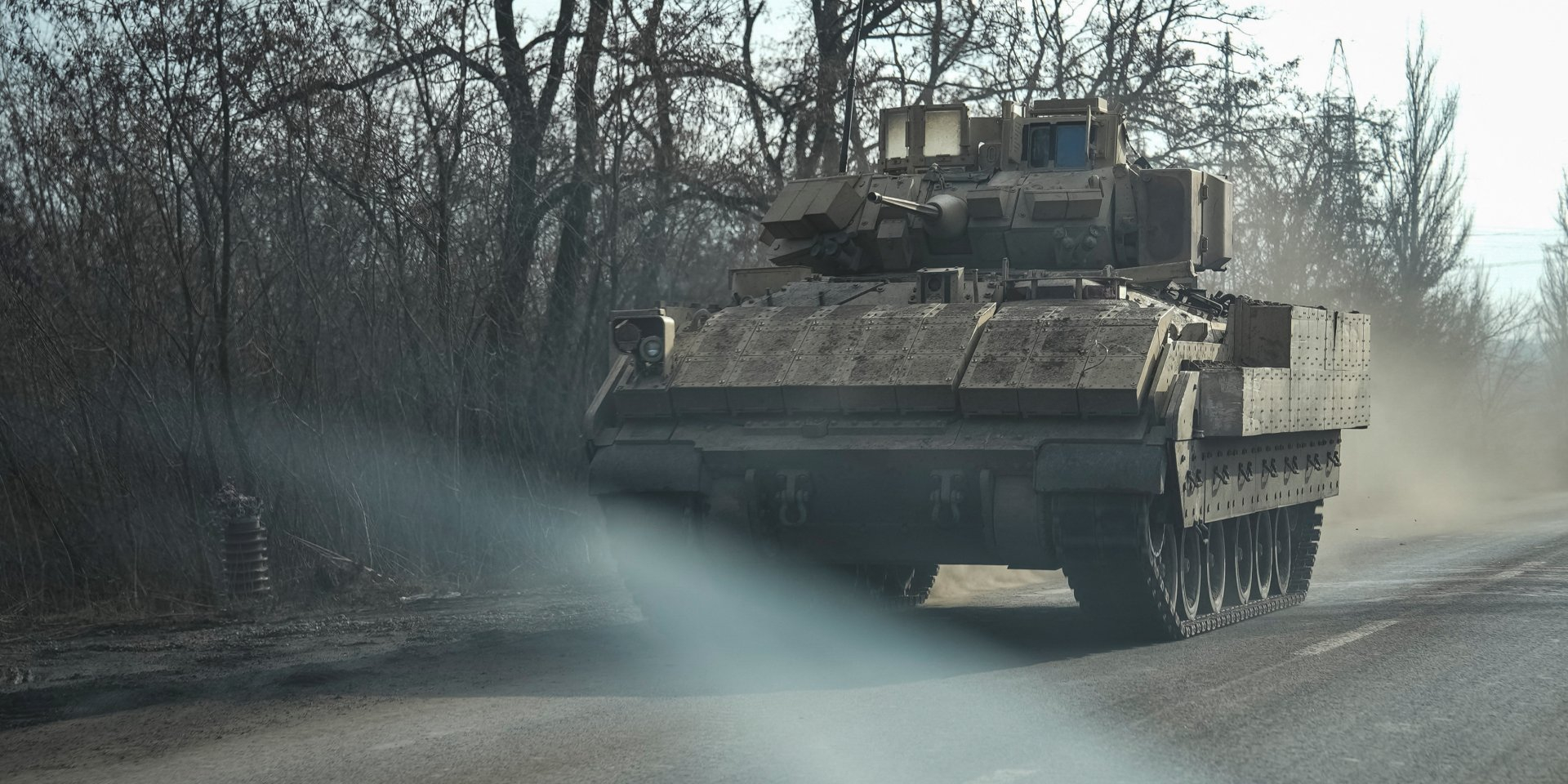 U.S.-made Bradley IFV in service with the Ukrainian military (Photo: REUTERS/Inna Varenytsia)