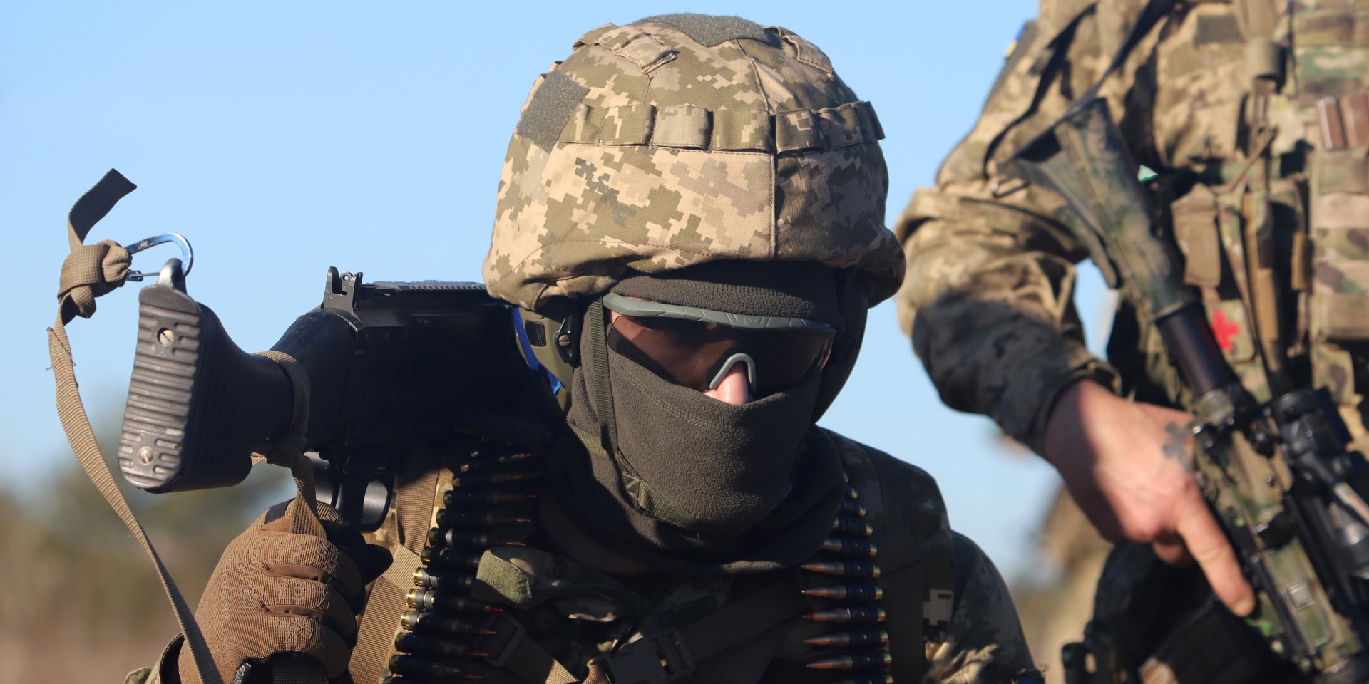 A Swedish soldier of Ukraine’s 1st International Defense Legion 'Viking' (Photo: Volodymyr Patola)