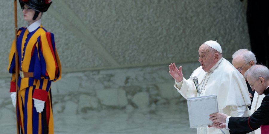 &laquo;Чтобы построить мирное будущее&raquo;. Папа Римский призвал украинскую молодежь прощать своих врагов