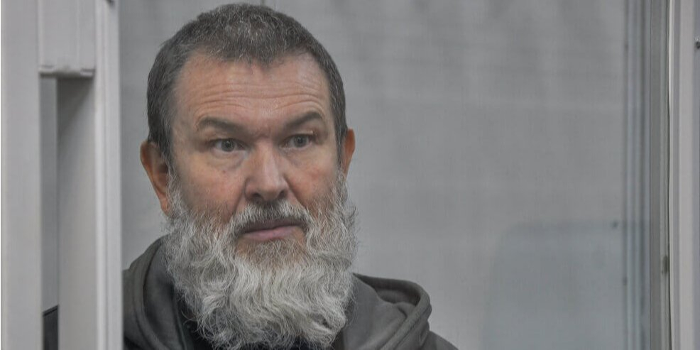 Oleh Kulinich in the courtroom, Oct. 18, 2023 (Photo: Maksym Kamenev, Graty)