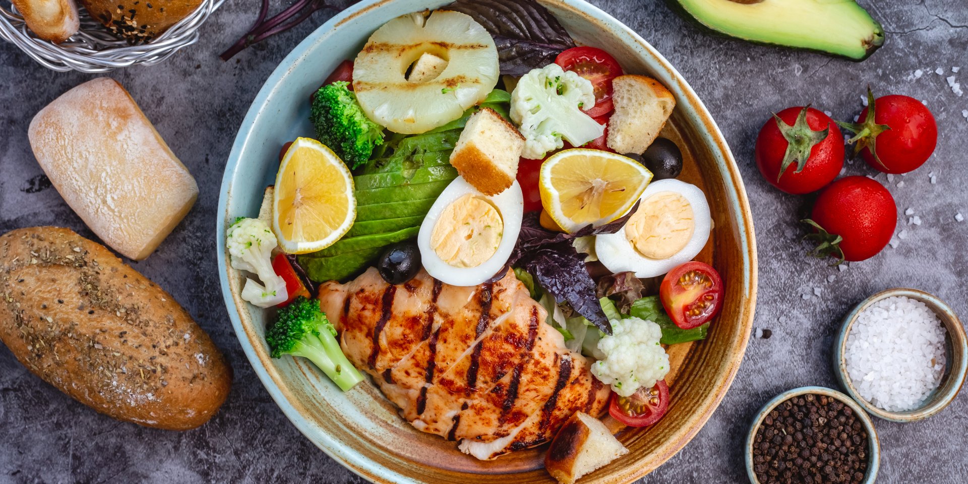 Сбалансированная тарелка должна быть не только полезной, но и вкусной (Фото: freepik)