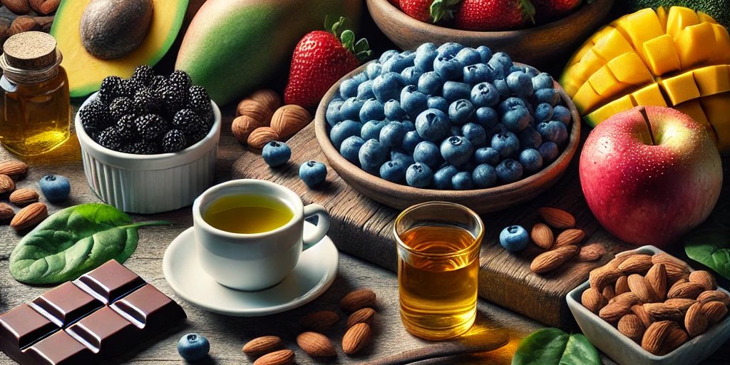 Продукты для поддержания когнитивных способностей (Фото: NV via ChatGPT AI)