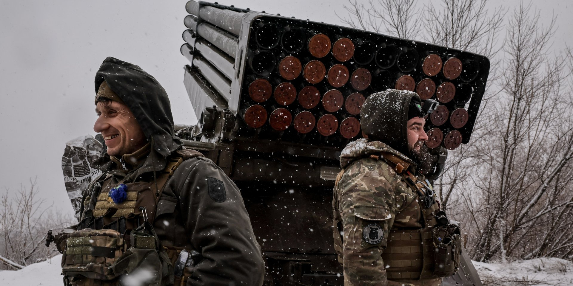 Ukrainian military near the town of Chasiv Yar, Donetsk Oblast, February 15, 2025 (Photo: Oleg Petrasiuk/Press Service of the 24th King Danylo Separate Mechanized Brigade/Handout via REUTERS)