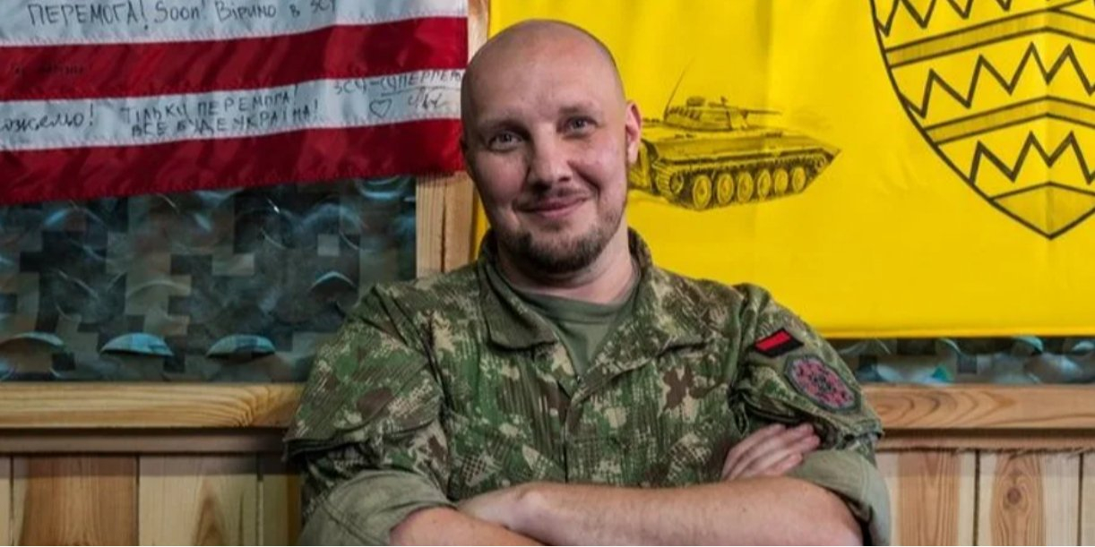 Commander of Ukraine’s Armed Forces Unmanned Systems Vadym Sukharevskyi (Photo: Oleksandr Bramskyi / Suspilne)