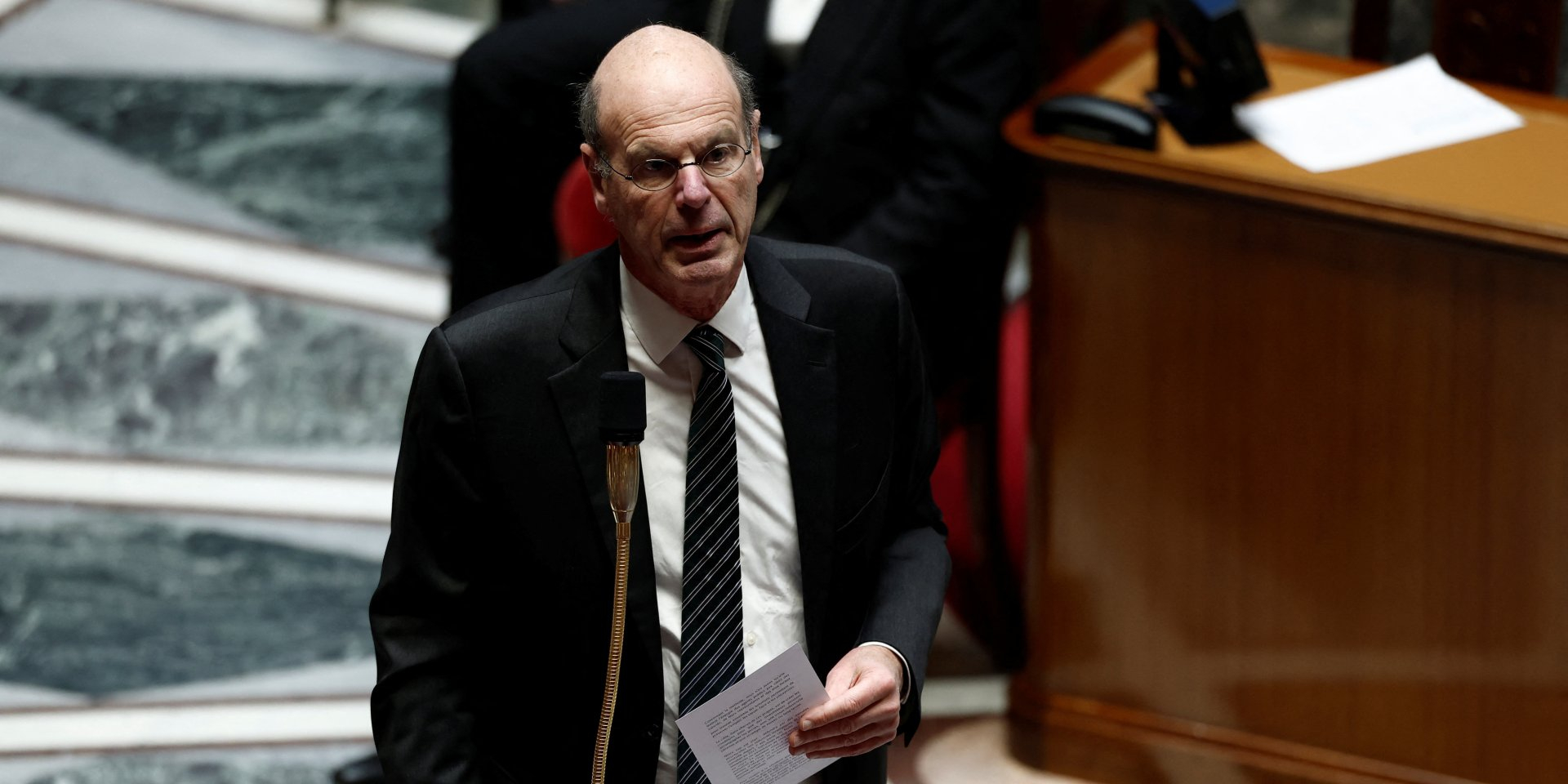 French Minister of Economics and Finance Éric Lombard (Photo: REUTERS/Benoit Tessier)
