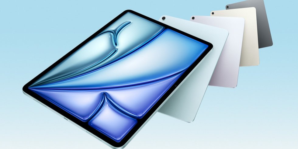 Новая версия iPad Air получила более мощный чип M3 и два варианта размера (Фото: Apple)