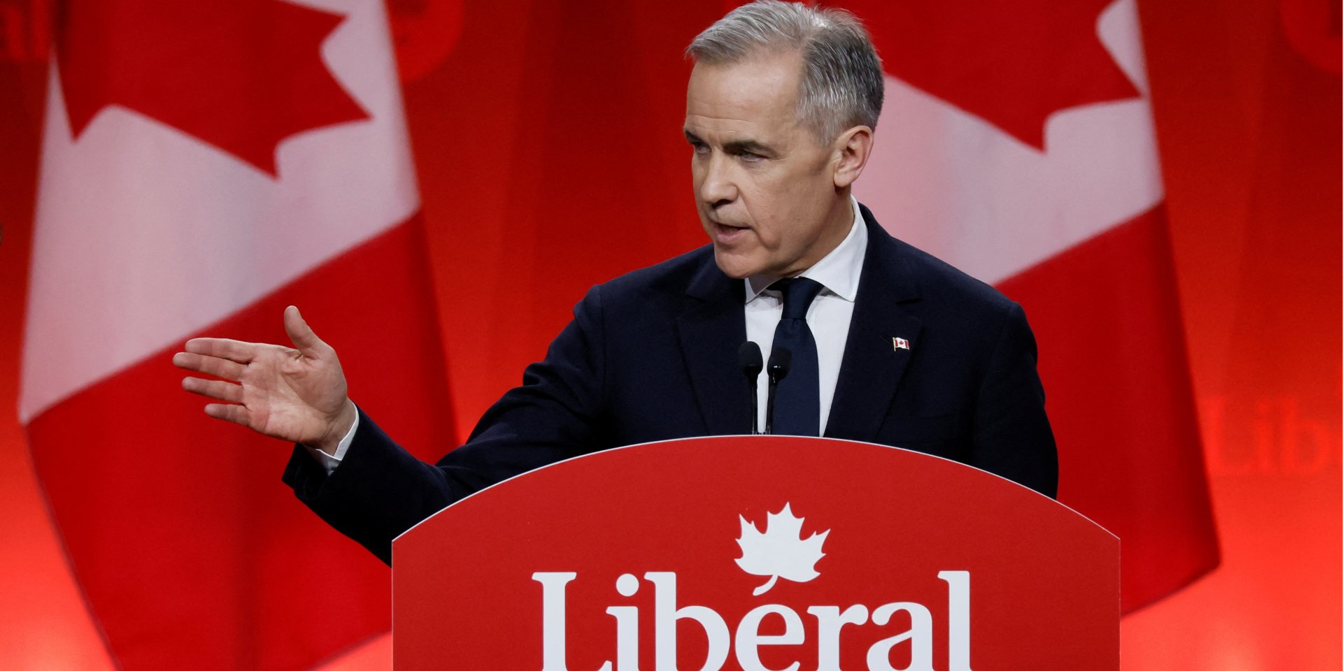 Former banker and political newcomer Mark Carney will become Canada's new prime minister amid bullying from U.S. President Donald Trump and domestic challenges (Photo: REUTERS/Blair Gable)
