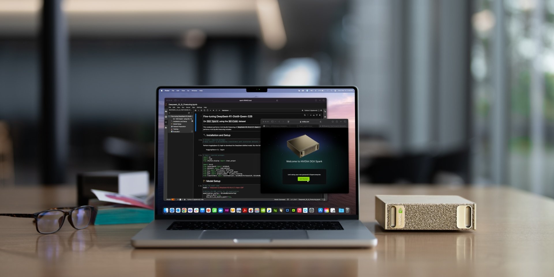 DGX Spark — це найменший у світі суперкомп’ютер (Фото: Nvidia)