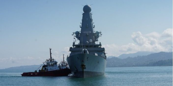 HMS Defender, the Royal Navy (Photo: Vasil Gedenidze/British Embassy in Georgia/Handout via REUTERS)