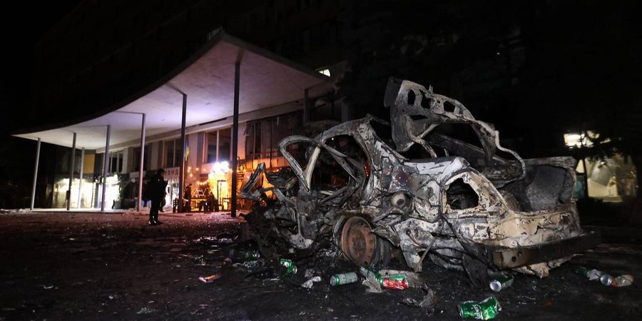 Ночная атака&nbsp;РФ: россияне массированно ударили по&nbsp;Харькову, есть погибшие и&nbsp;раненые, один из&nbsp;БПЛА попал в&nbsp;военный госпиталь&nbsp;&mdash; главное