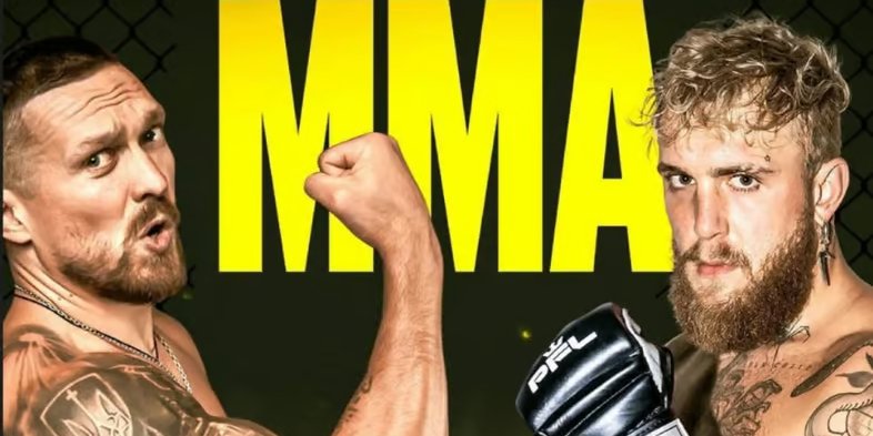 Усик та Пол можуть провести бій за правилами MMA (Фото: Олександр Усик/Instagram)