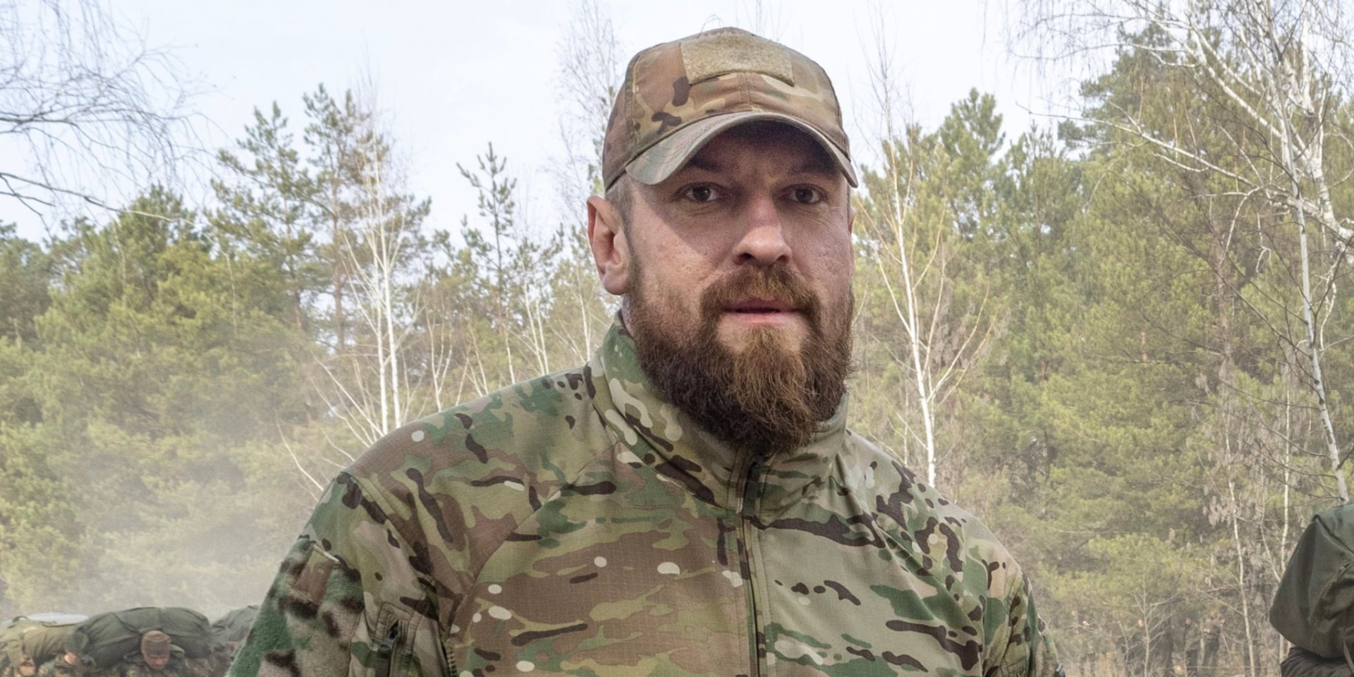 Керівник базового курсу бойової підготовки Азову з позивним Фізрук (Фото: Олександр Медведєв)