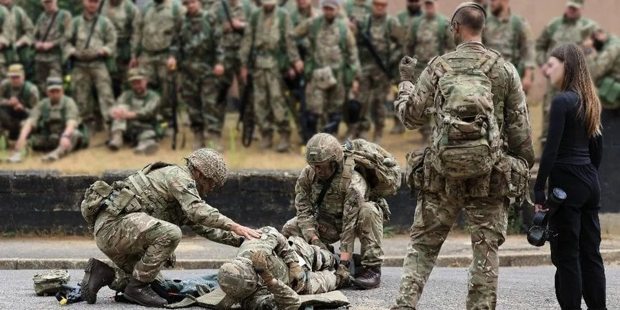 British troops train Ukrainian soldiers as part of Operation Interflex program (Photo: gov.uk)