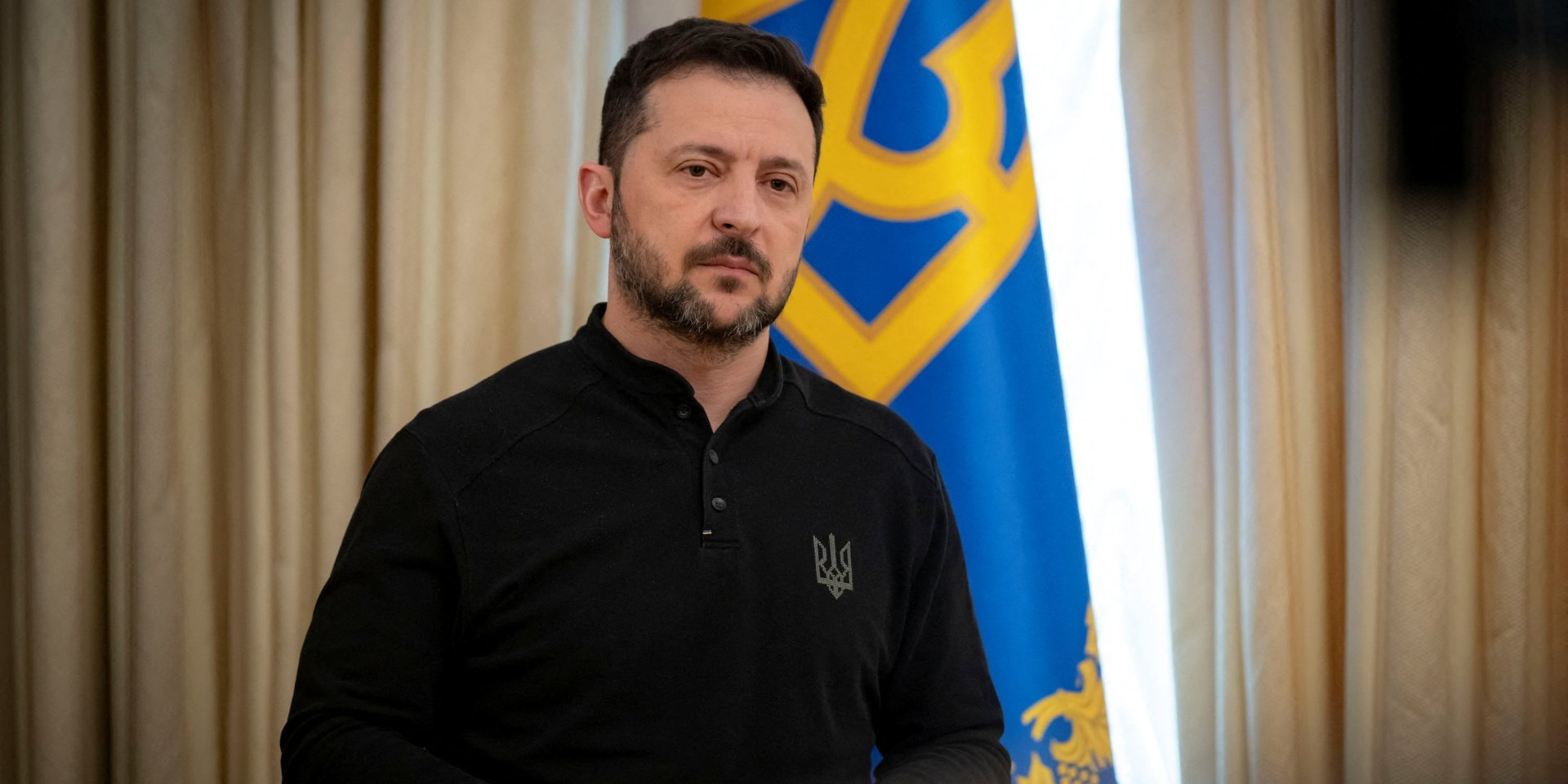 Volodymyr Zelenskyy (Photo: Ukrainian Presidential Press Service/Handout via REUTERS)