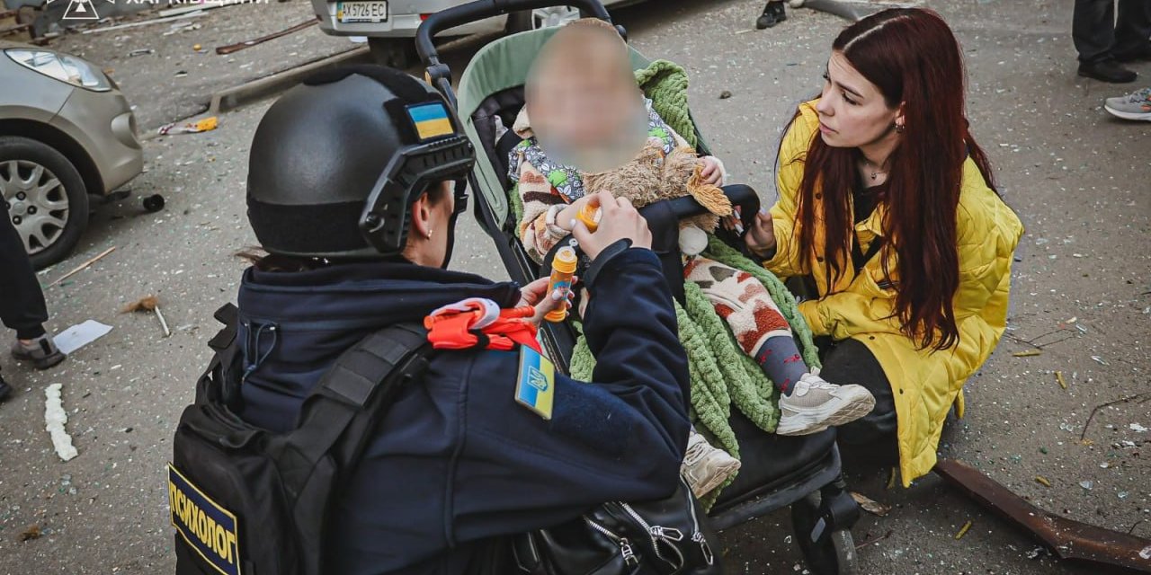 В&nbsp;Харькове из-за российской атаки погиб один человек, среди пострадавших пятеро детей&nbsp;&mdash; ГСЧС