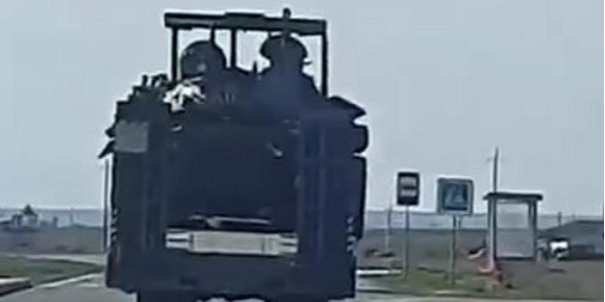 &laquo;Больше похоже на&nbsp;панику&raquo;. Россияне начали массово перемещать технику в&nbsp;оккупированном Крыму&nbsp;&mdash; партизаны