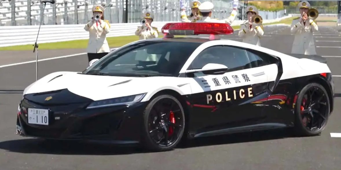 Вартість модифікованої NSX, адаптованої до поліцейської служби, оцінюють у 25 мільйонів єн (Фото: 中日新聞デジタル編集部/YouTube)