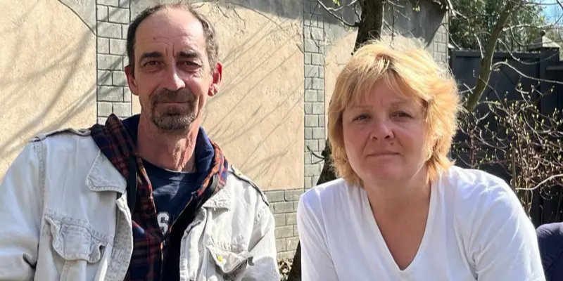 Сергій і Тетяна Воронкови, травень 2025 року, Вільнюс (Фото: BBC)