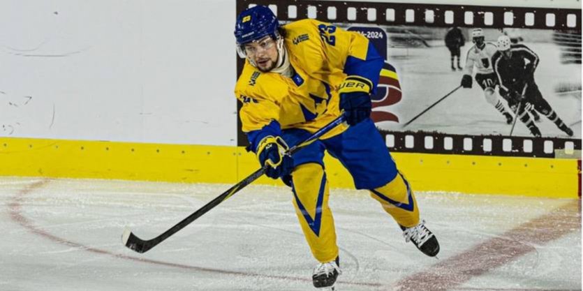 Даниил Трахт оценил свои выступления за сборную Украины (Фото: IIHF)