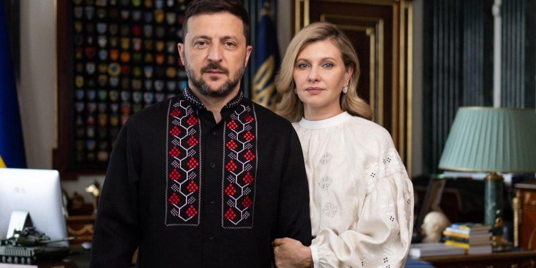 Олена Зеленська одягла вишиванку Etnodim (Фото: @zelenskyy_official/Instagram)