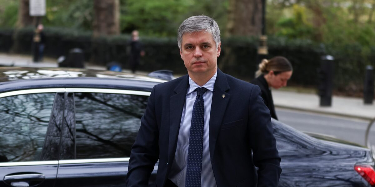 Vadym Prystaiko (Photo: REUTERS/Tom Nicholson)