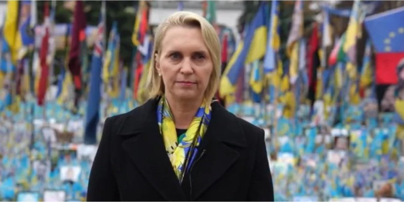 Бріджит Брінк назвала причину звільнення з&nbsp;посади посолки США в&nbsp;Україні (Фото: Ambassador Bridget A. Brink / X / скриншот відео)