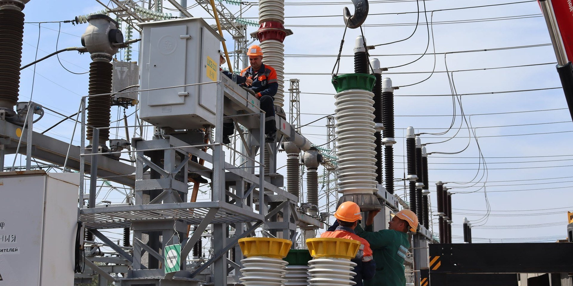Electrical substation (Photo: t.me/Ukrenergo)