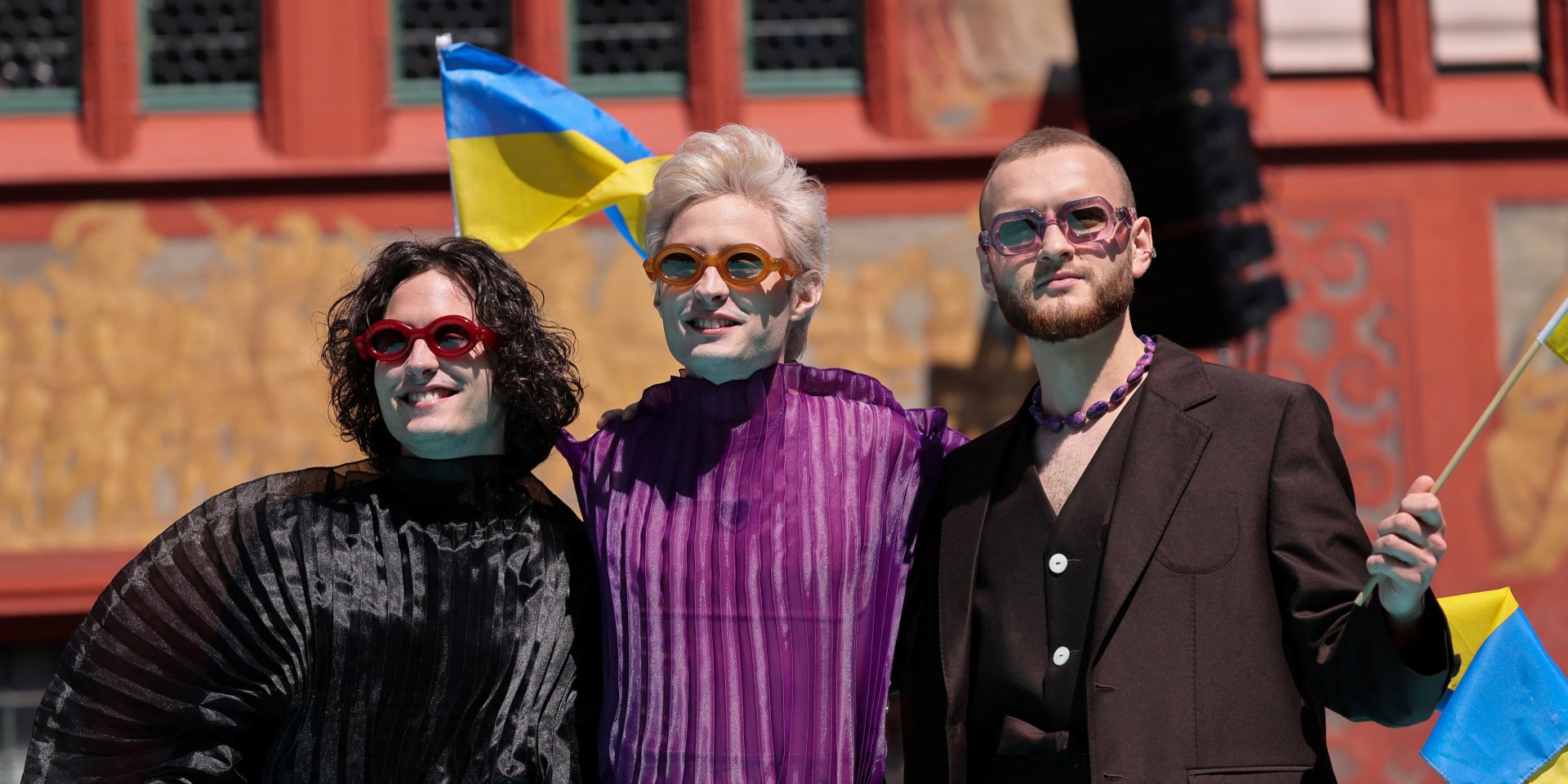 Группа Ziferblat, которая в 2025 году представляла Украину на песенном конкурсе Евровидение-2025, вернулась в Киев (Фото: REUTERS/Denis Balibouse)