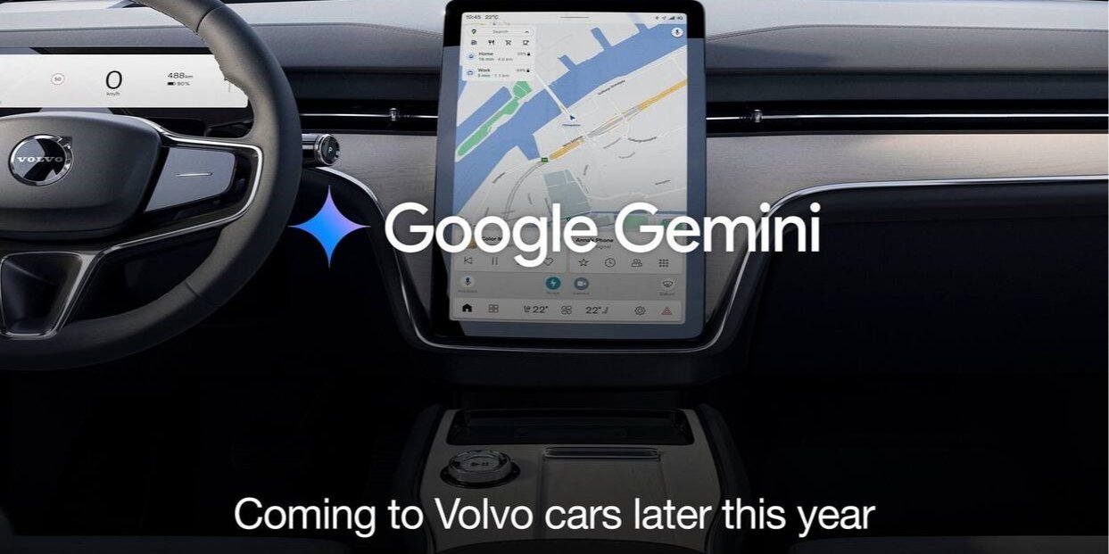 Volvo интегрирует Gemini в свои авто (Фото: Volvo)