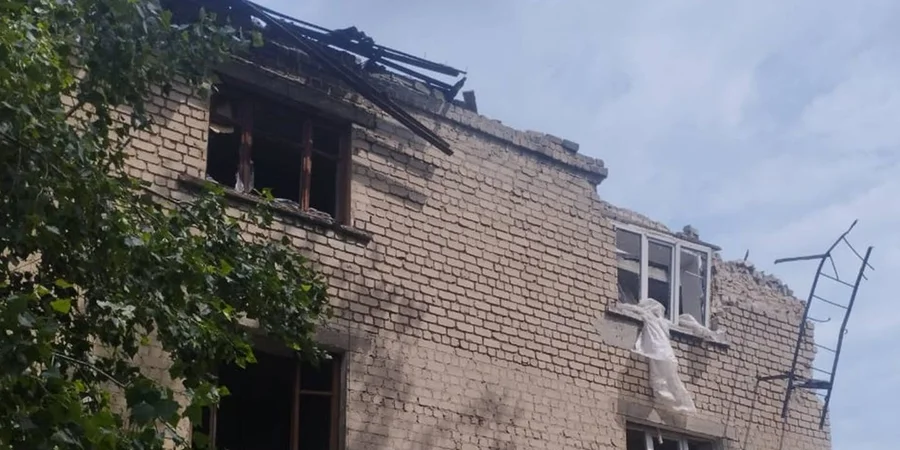 В Донецкой области россияне нанесли удар 250-килограмовой фугасной авиабомбой