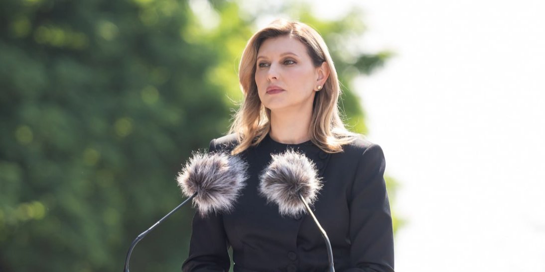 Олена Зеленська вкотре звернулася до світу (Фото: @Олена Зеленська/Telegram)