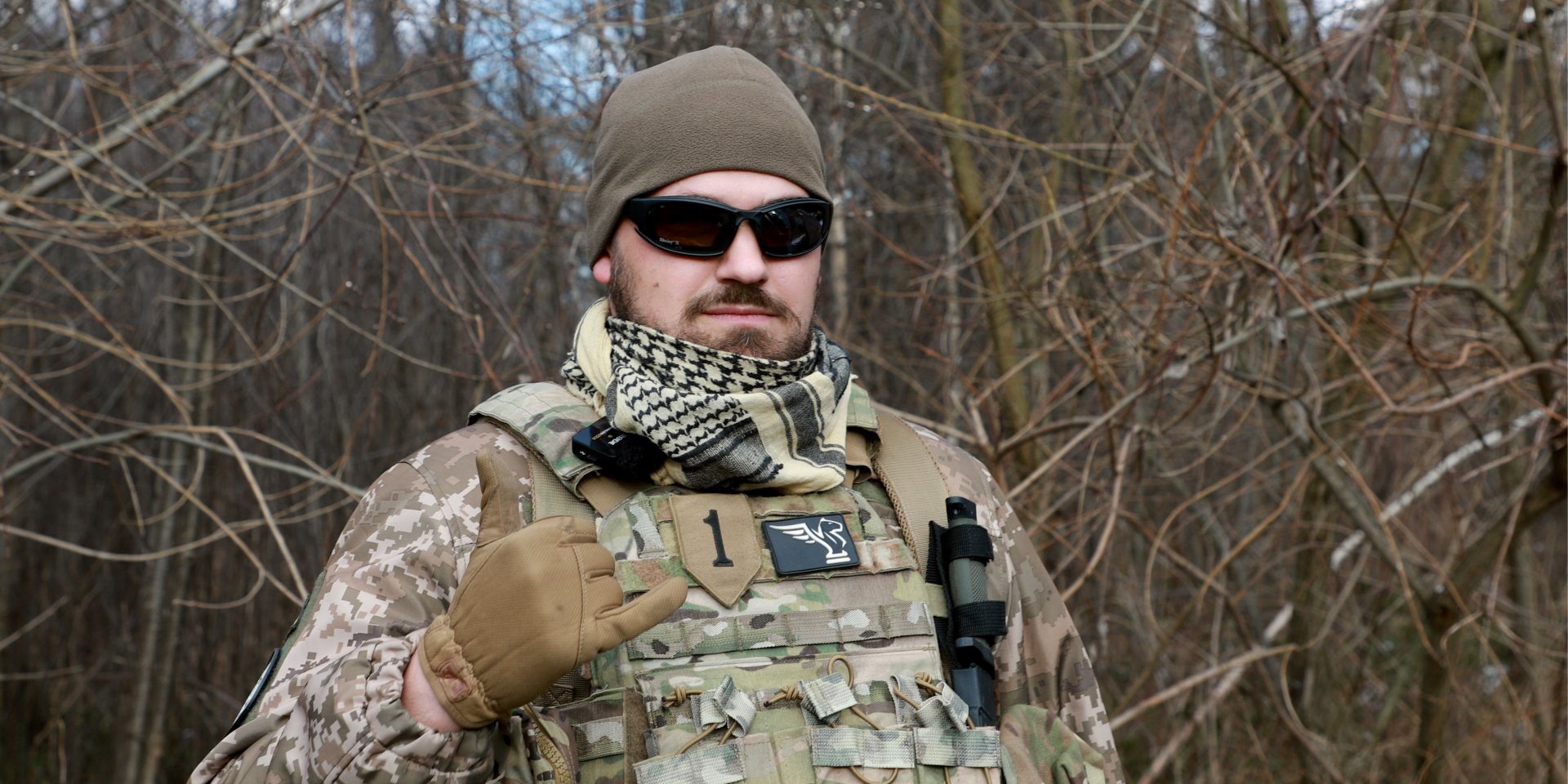 Staff Sergeant Raroh (Photo: The International Legion’s archive)