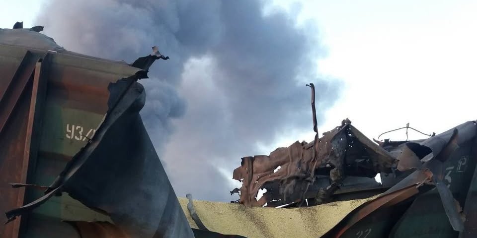 В&nbsp;результате массированного удара&nbsp;РФ повреждения получила железнодорожная инфраструктура в&nbsp;Киеве и&nbsp;области