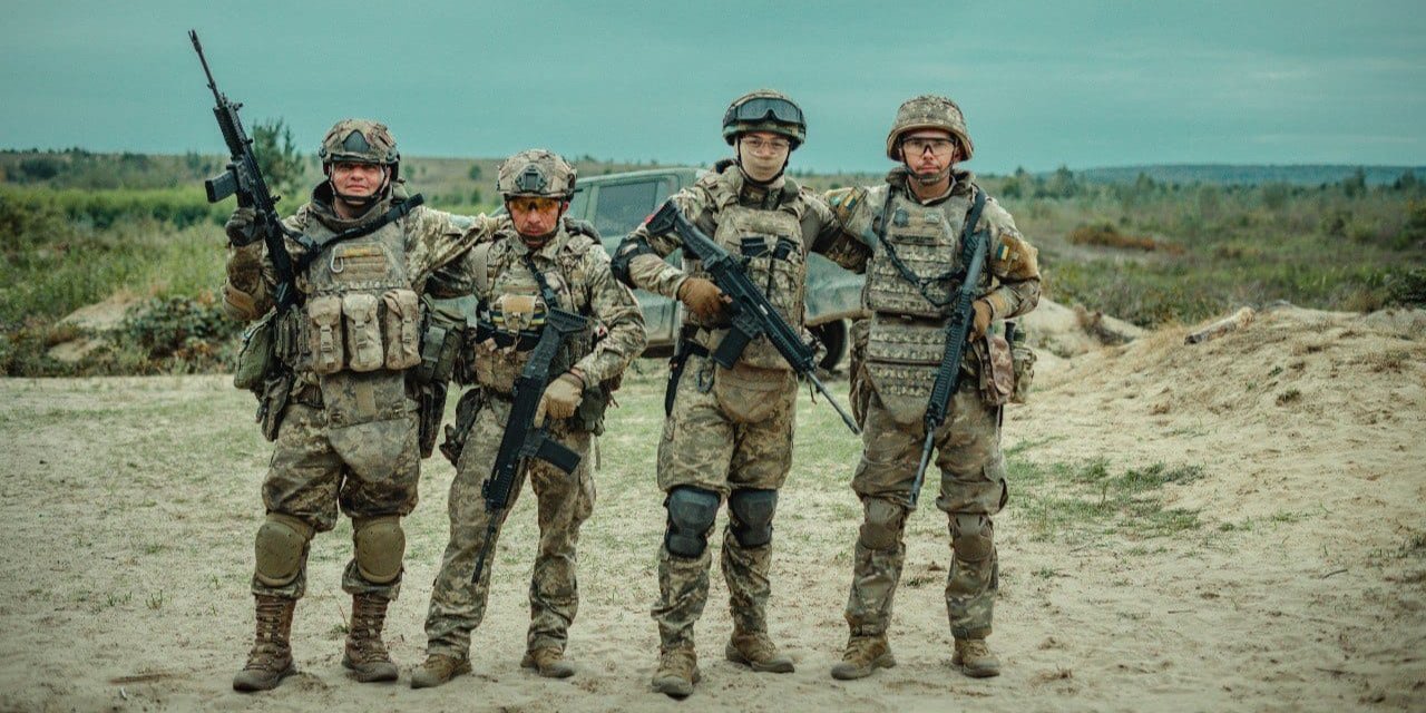 Fighters from the International Legion on an undisclosed location along the eastern front (Photo: Alex Zakletsky)