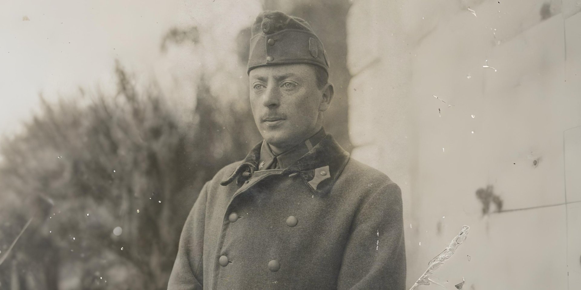 Петр Франко в австрийской военной форме УСС зимнего образца, 1915 год (Фото: Дом Франко)